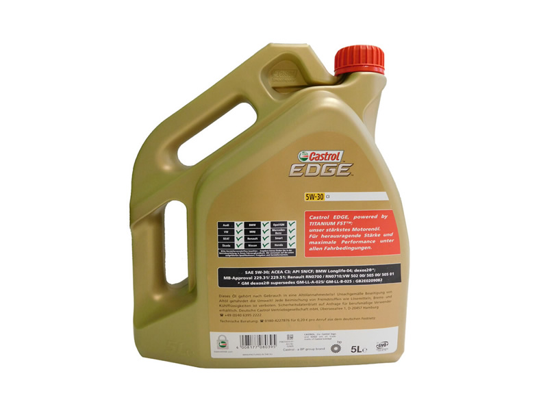 嘉實多 全合成機油 極護EDGE FST 5W-30 C3 SN 5L裝-第2張圖片-鄭州市冠恒貿(mào)易有限公司【官方網(wǎng)站】-車用潤滑油服務專家
