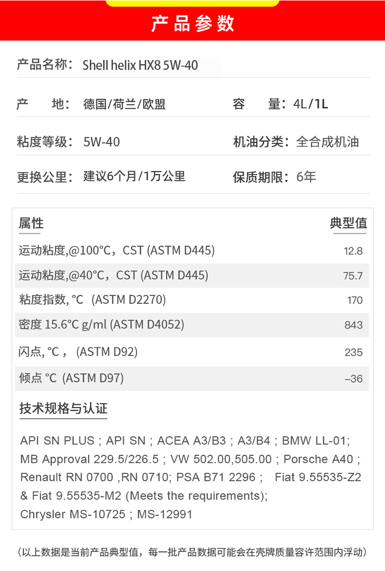 殼牌 喜力HX8 5W-40 SN PLUS 1L裝-第2張圖片-鄭州市冠恒貿易有限公司【官方網站】-車用潤滑油服務專家